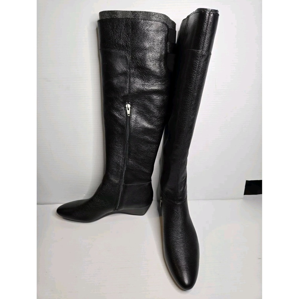 Circa Joan & David Black Leather‎ Womens Boots Size 8 NEW